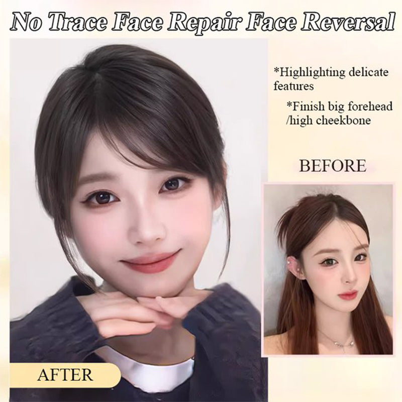 🔥Christmas gift🎁Seamless Clip-on French Bangs Wig(50% OFF)