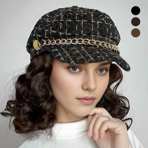 Women's Hat with Hair Extensions