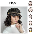 Women's Hat with Hair Extensions