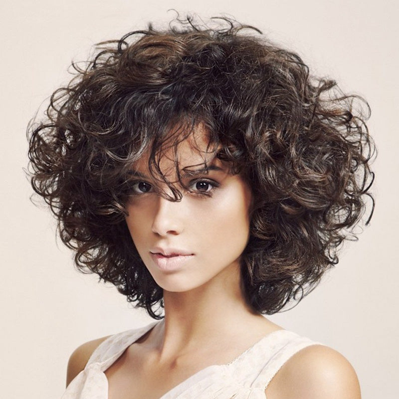 Women's Fluffy Short Curly Hair Wig