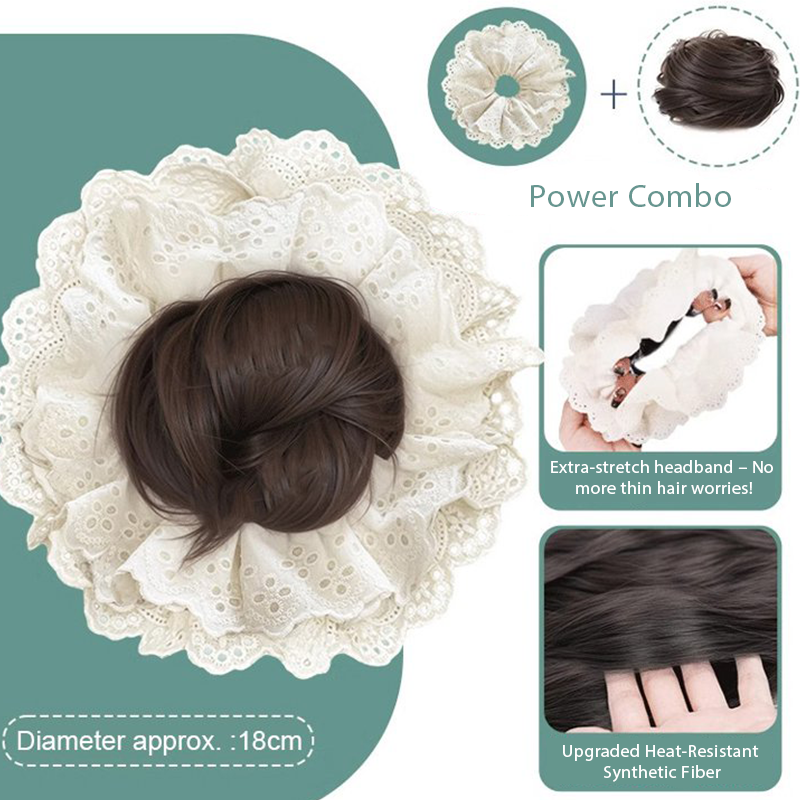 Bun Hair Piece for Women