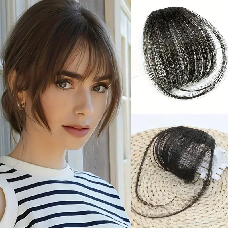 Synthetic Short Wig with Bangs for Women