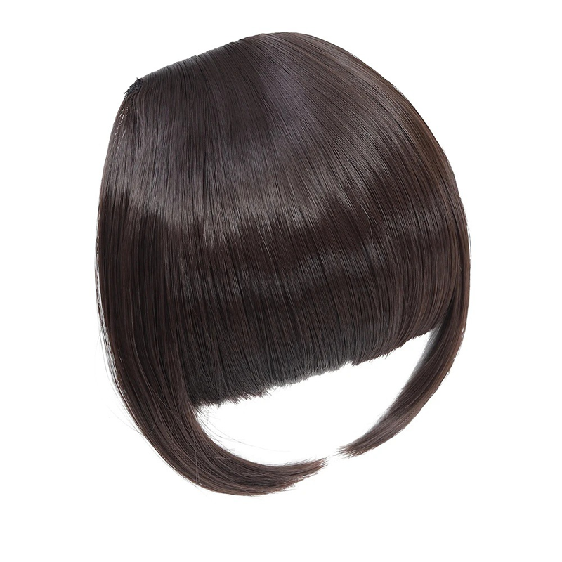 Synthetic Short Wig with Bangs for Women
