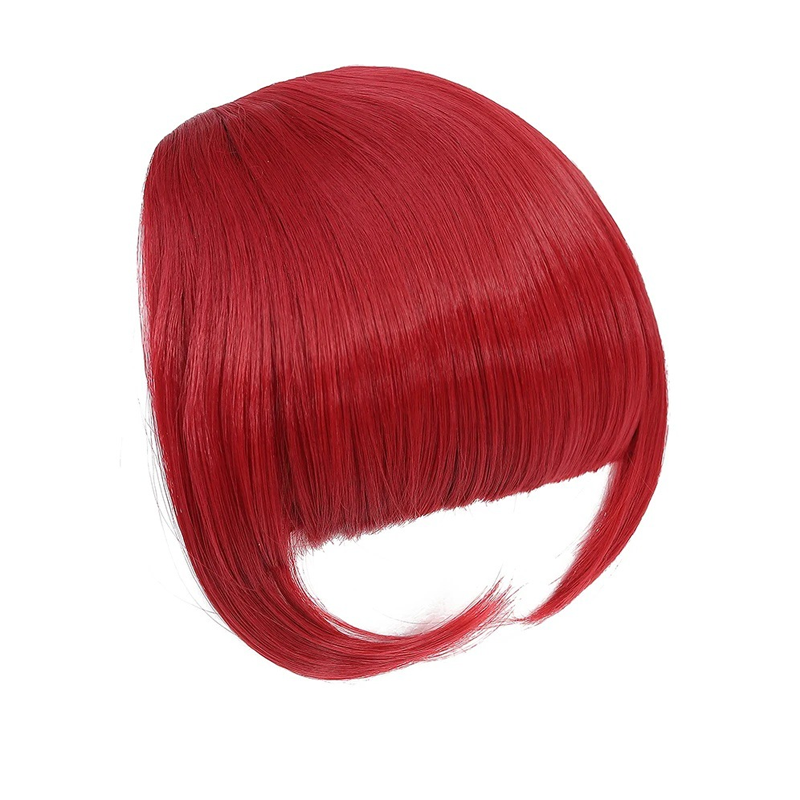 Synthetic Short Wig with Bangs for Women