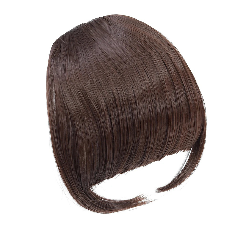 Synthetic Short Wig with Bangs for Women