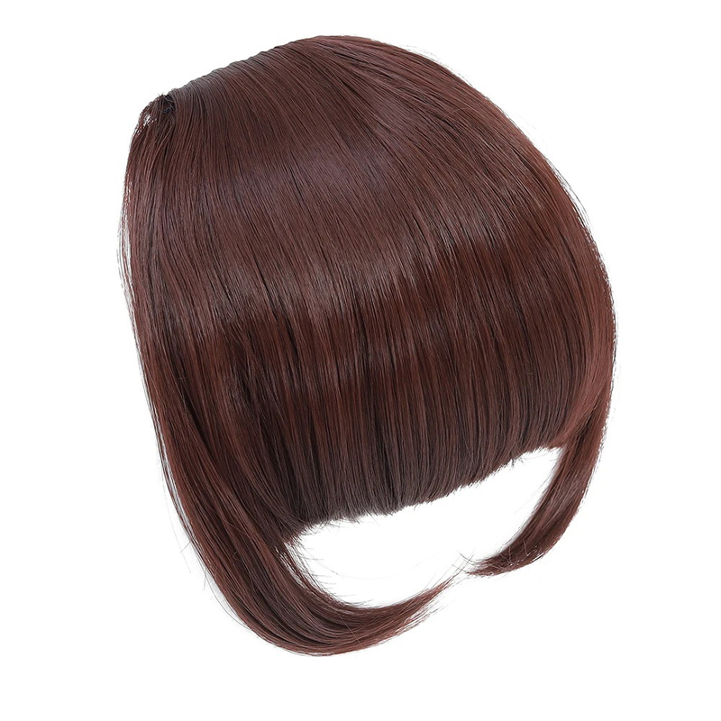 Synthetic Short Wig with Bangs for Women