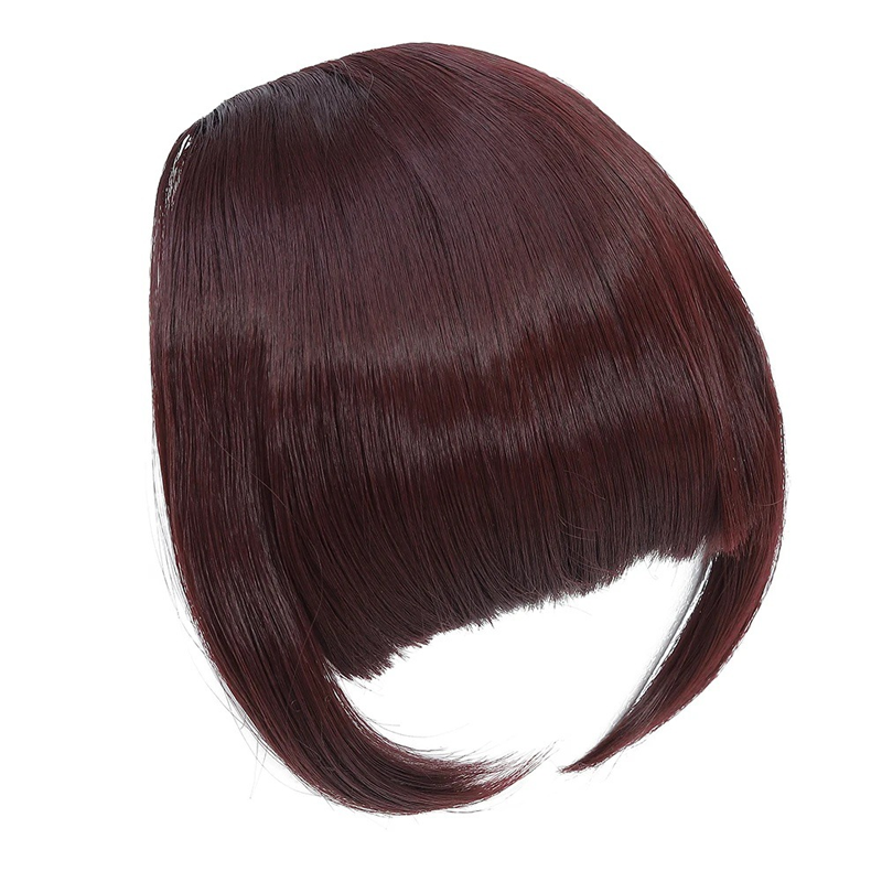 Synthetic Short Wig with Bangs for Women