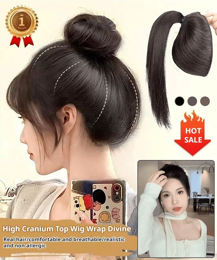 [For High Cranial Top] Pomelo Peel Wig Wrap