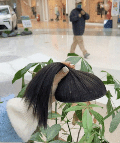 [For High Cranial Top] Pomelo Peel Wig Wrap