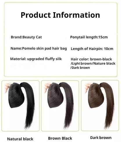 [For High Cranial Top] Pomelo Peel Wig Wrap