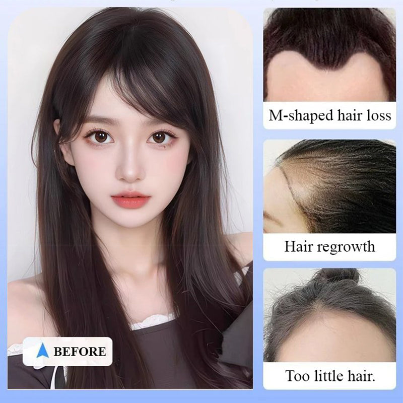 🔥Christmas gift🎁Seamless Clip-on French Bangs Wig（50% OFF）