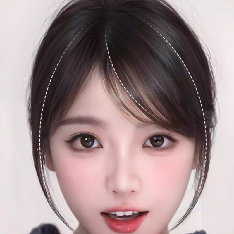 🔥Christmas gift🎁Seamless Clip-on French Bangs Wig（50% OFF）