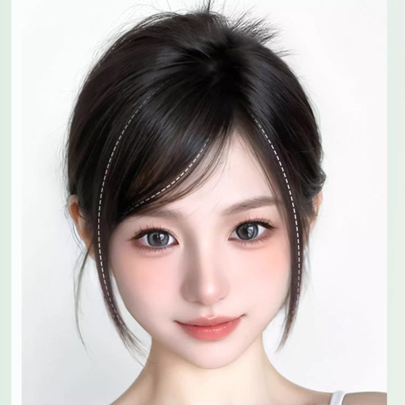 🔥Christmas gift🎁Seamless Clip-on French Bangs Wig（50% OFF）