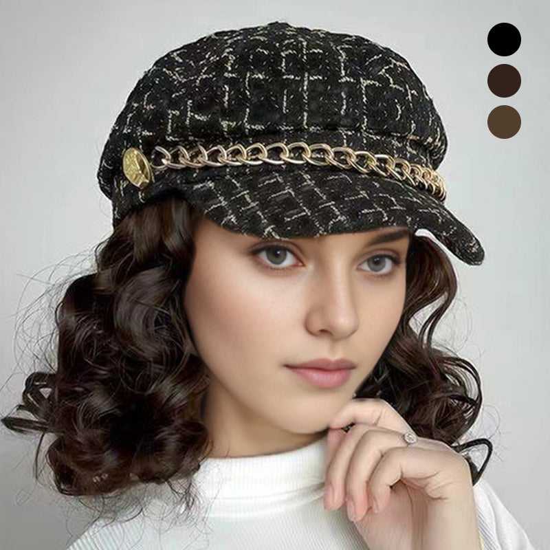 Women's Hat with Hair Extensions