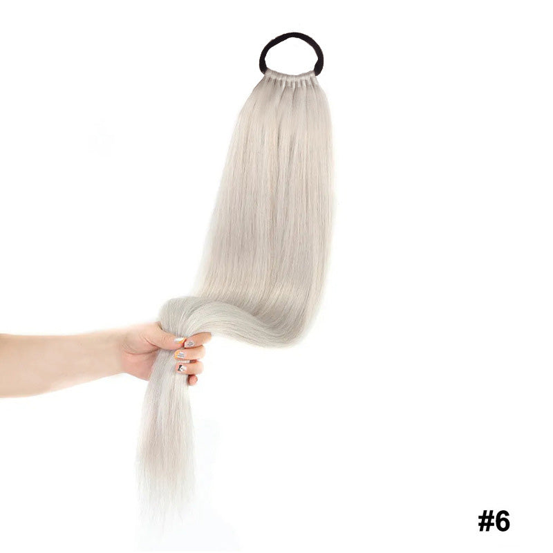 60CM High Temperature Silk Ponytail Hair Extension